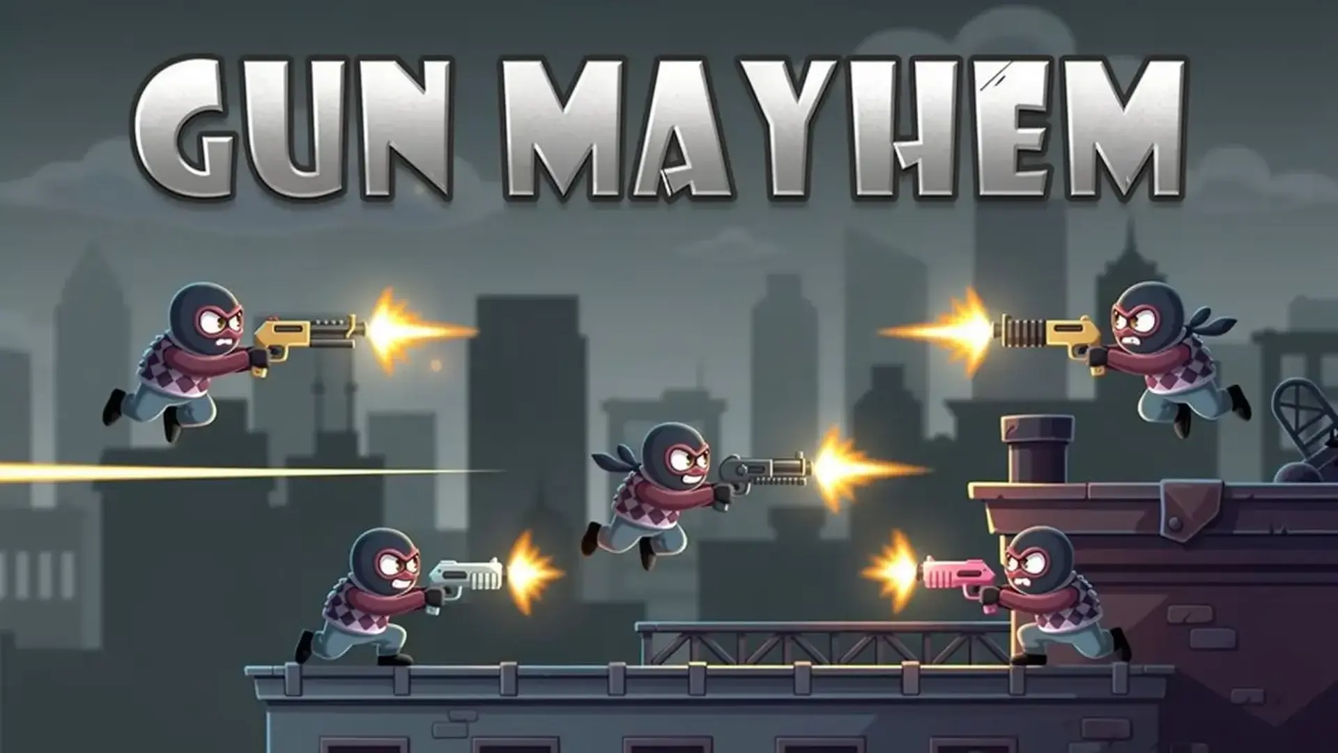 Gun Mayhem - Atirador Plataforma 2D Lute jogo