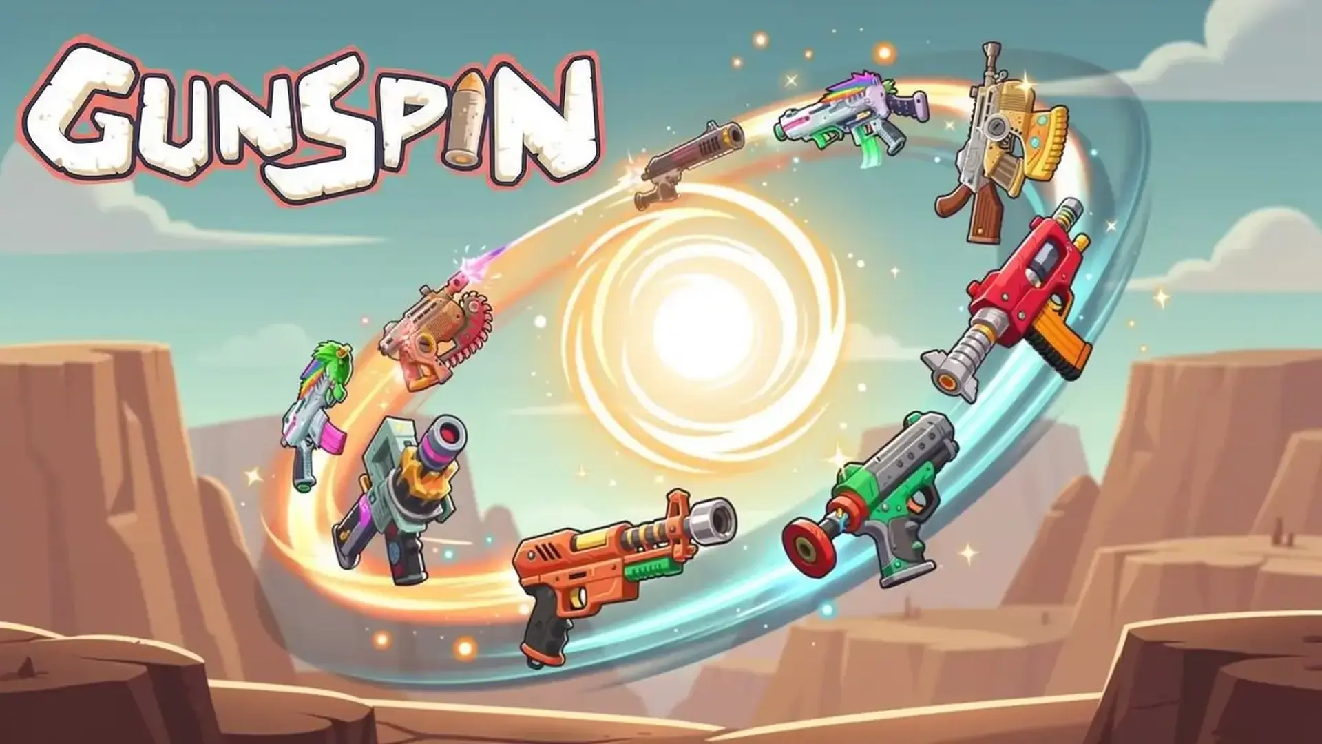 GunSpin - Аркадный шутер физику игра