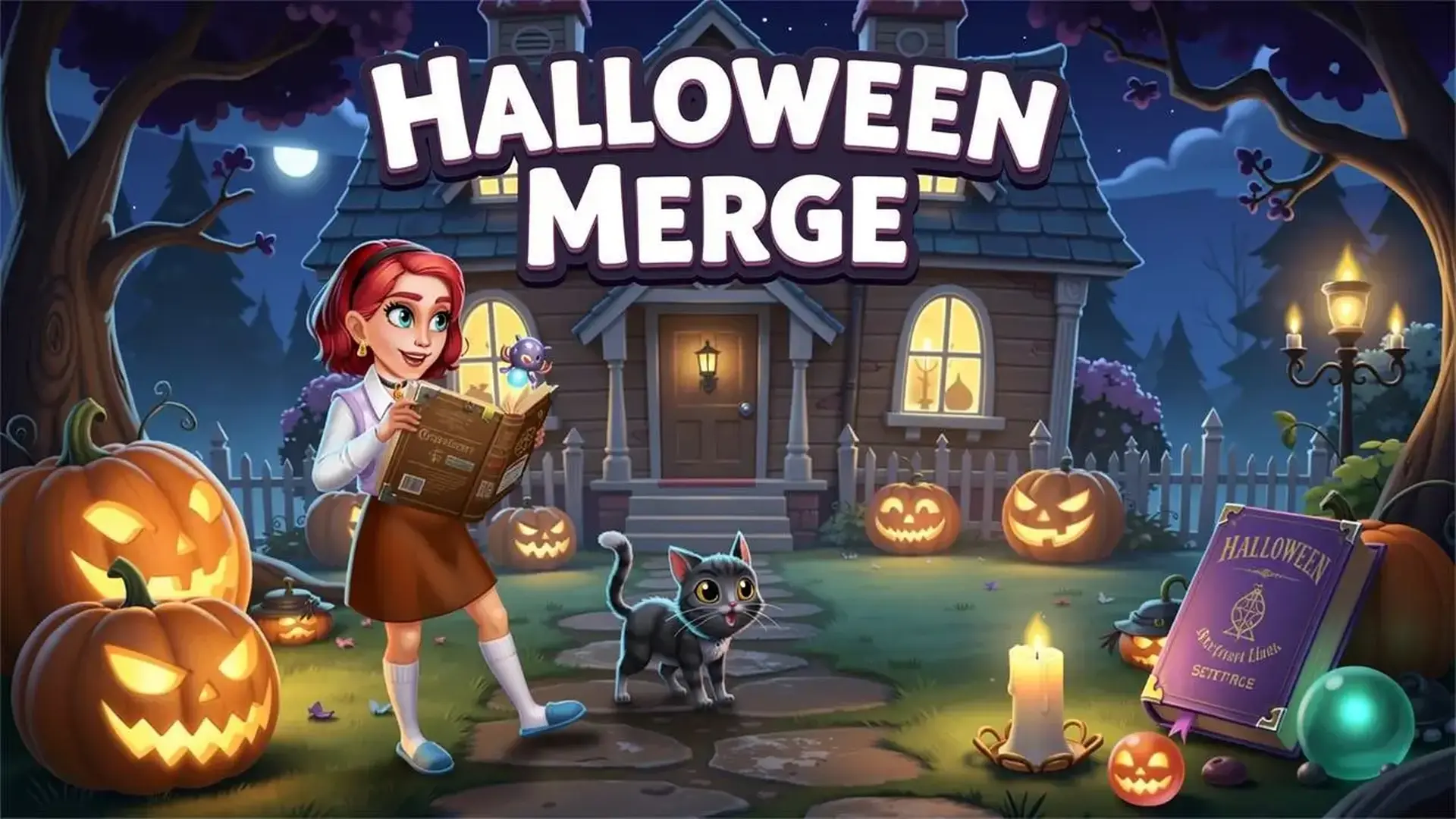 Halloween Merge - Puzles Fusión y Misterio juego