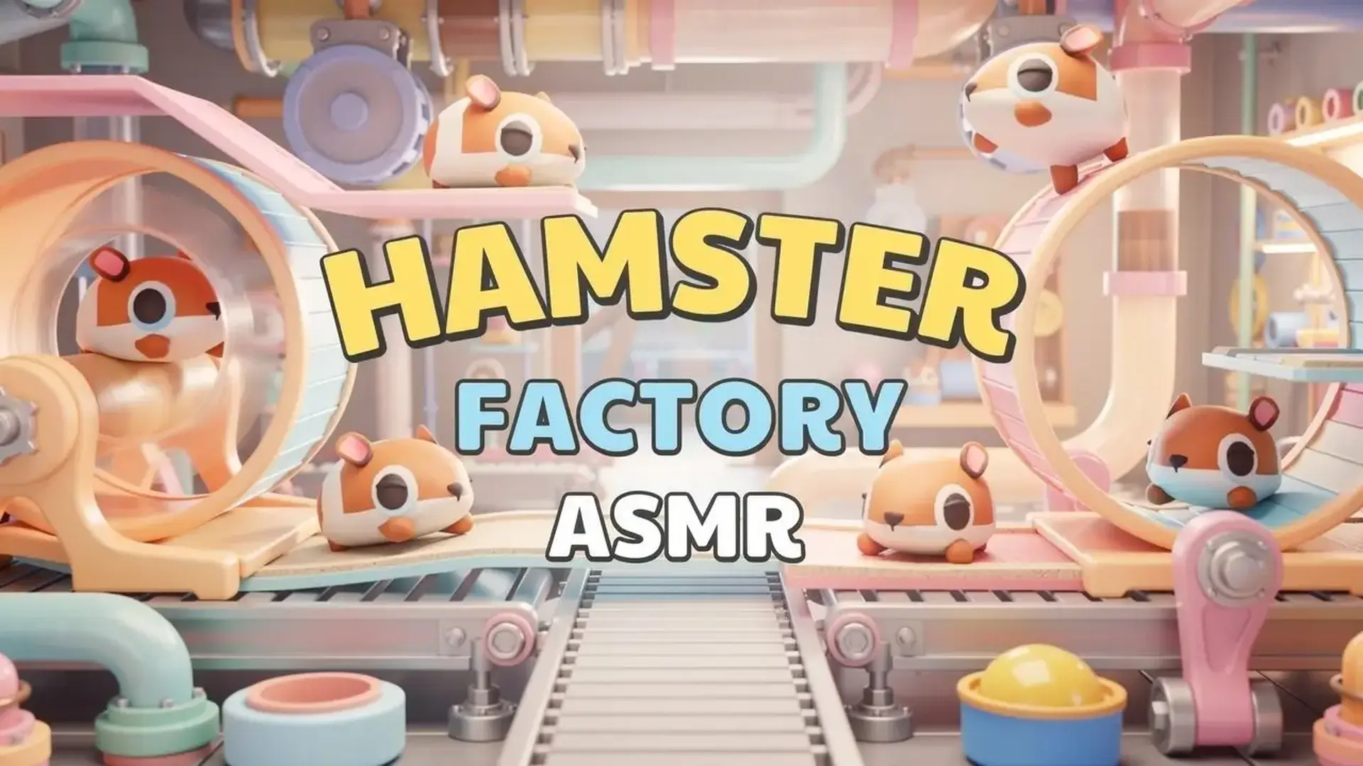 Hamster Factory ASMR - Construye tu Imperio Hámster juego
