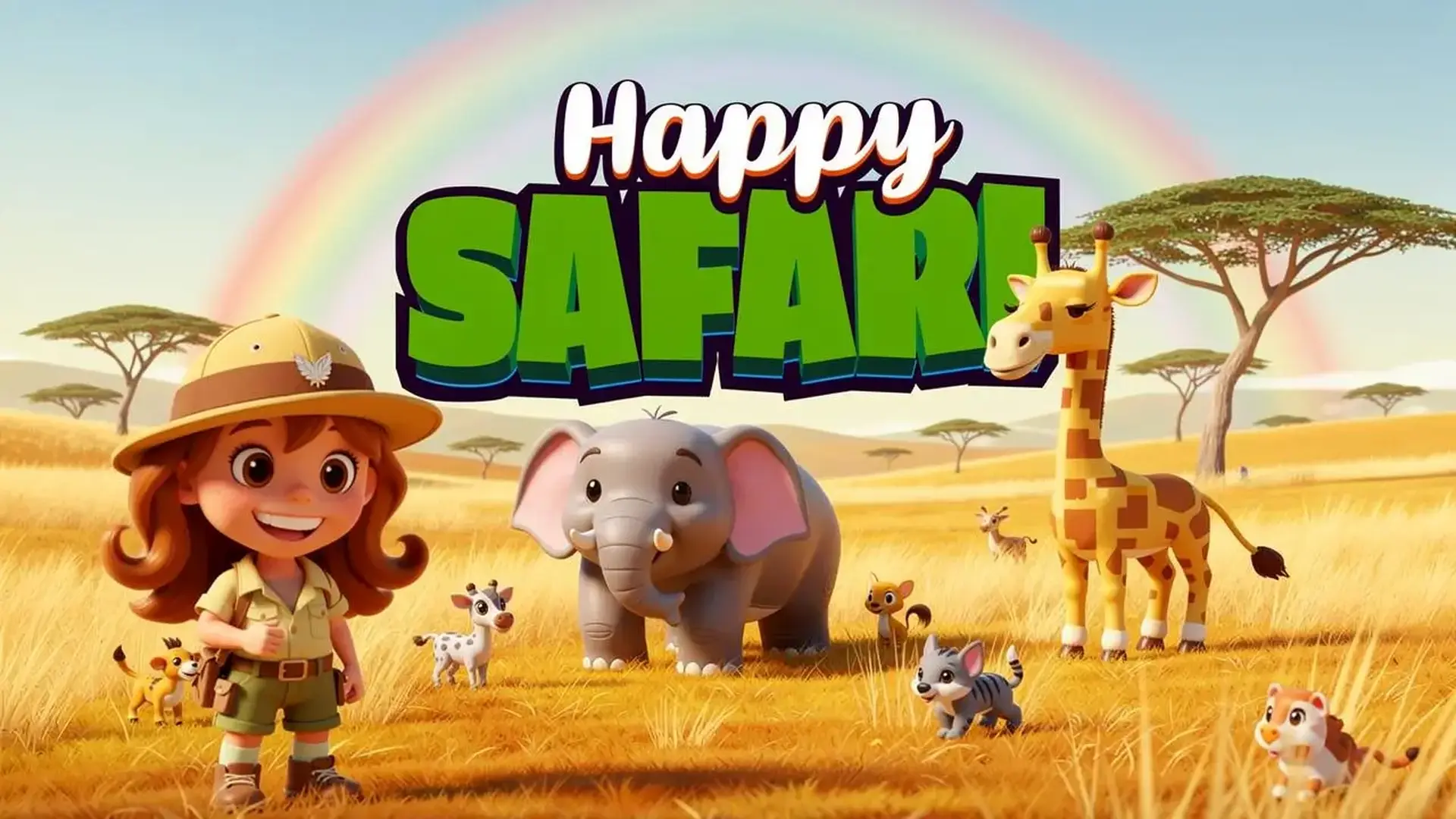 Happy Safari - Simulador Zoológico Rescata animales juego