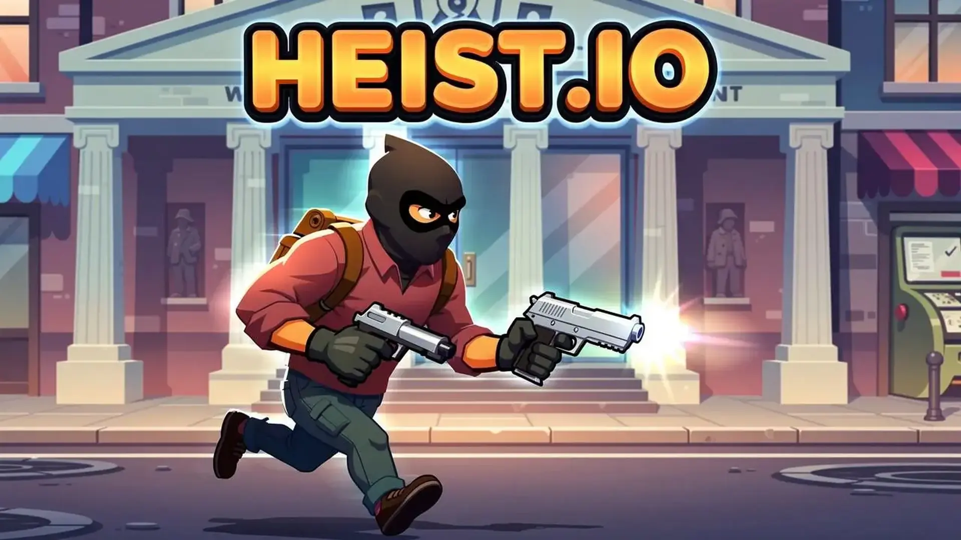 HEIST.IO - لعبة شوتر تكتيكي
