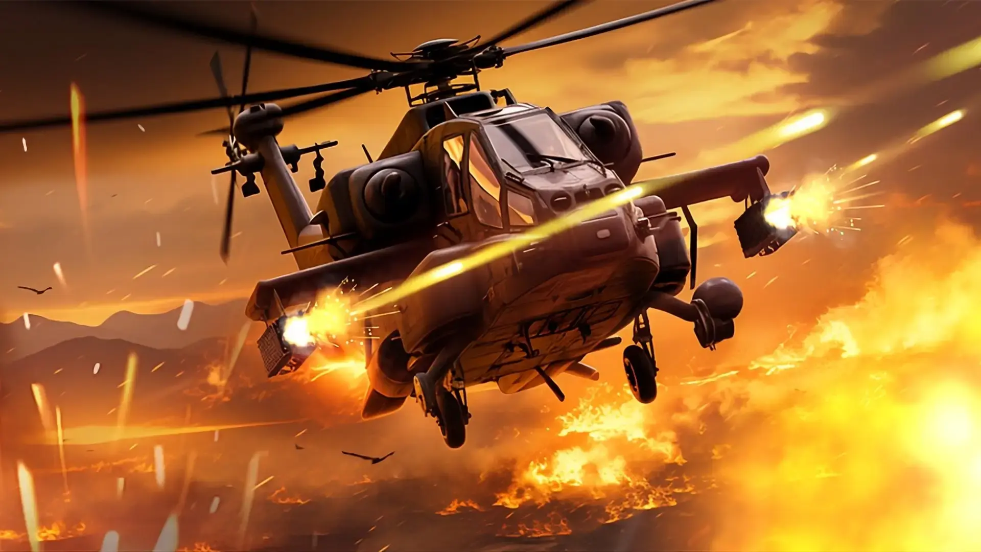 Heli Military Base - 体验顶级军事直升机空战模拟，升级武器，指挥你的战机主宰战场！ 游戏