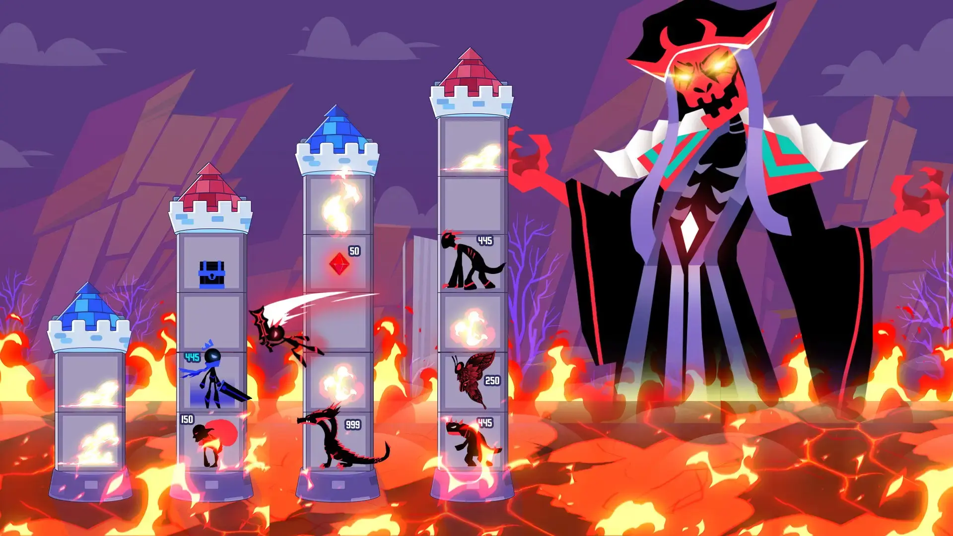 Hero Castle War: Tower Attack - Batalha Torres Estratégica jogo