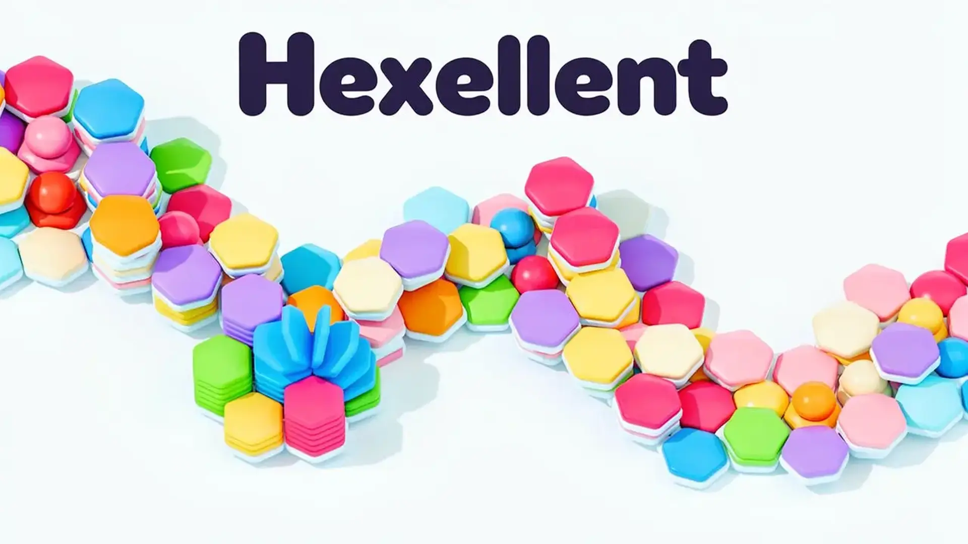 Hexellent - Puzzle Ordenar Hexágonos 3D juego