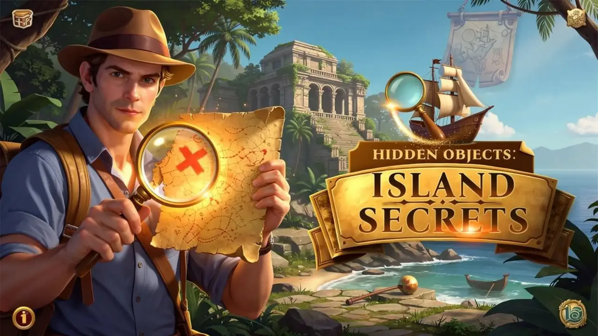 Hidden Objects: Island Secrets - Objetos Ocultos juego