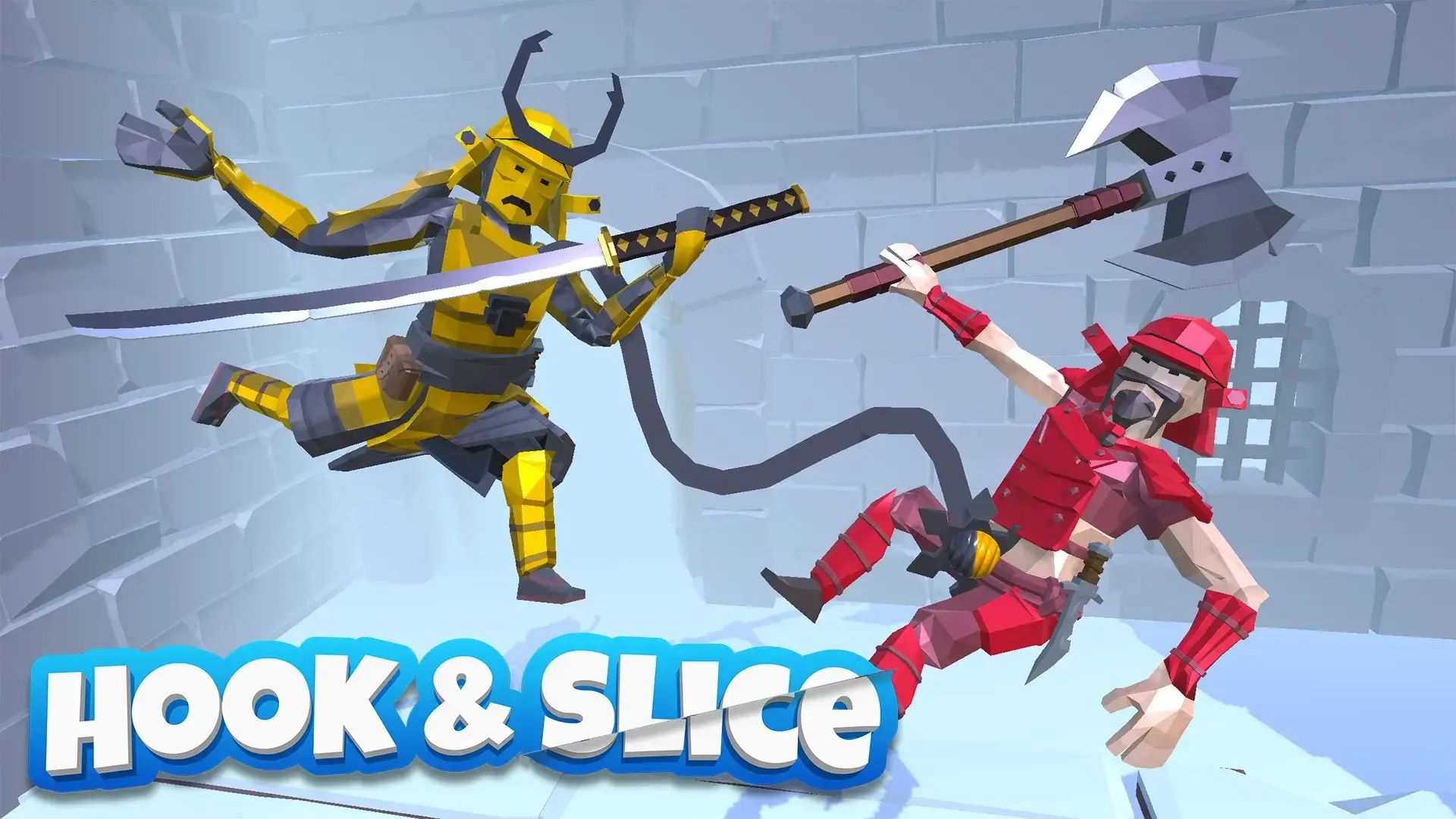 Hook & Slice - لعبة مغامرة قتال فيزيائية بالحبال