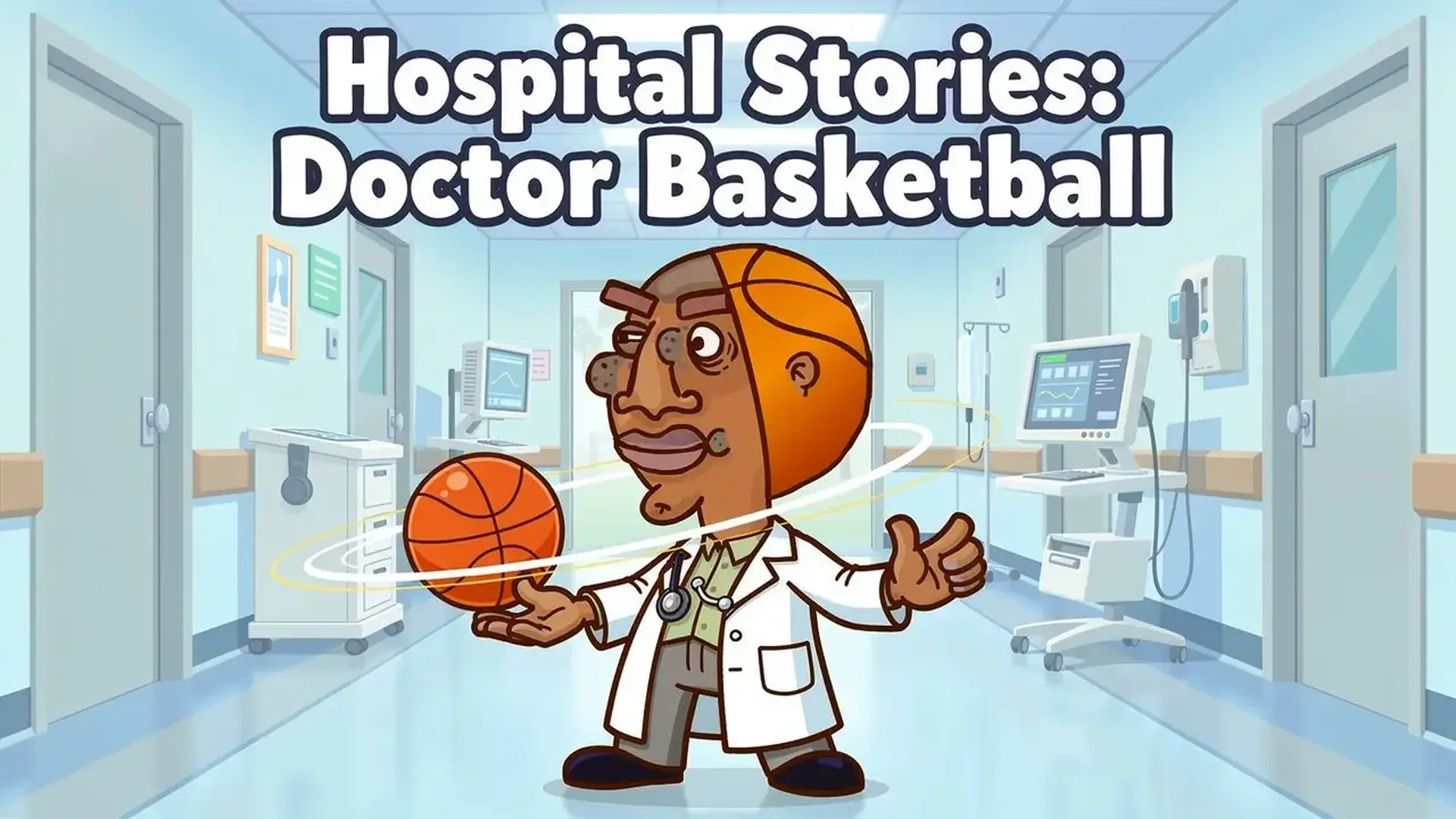 Hospital Stories: Doctor Basketball - Simulador cirugía con humor juego