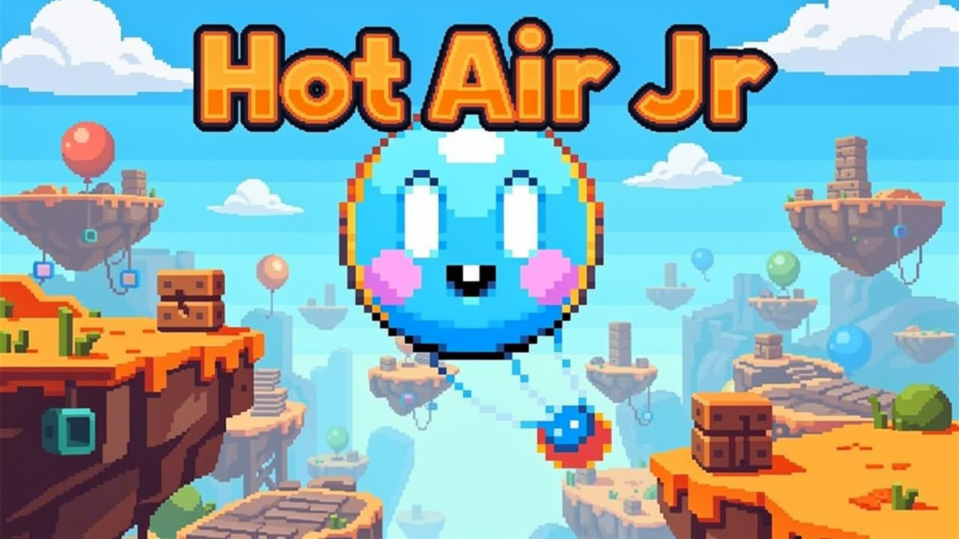 Hot Air Jr - Physik-Puzzle Retro-Action Spiel