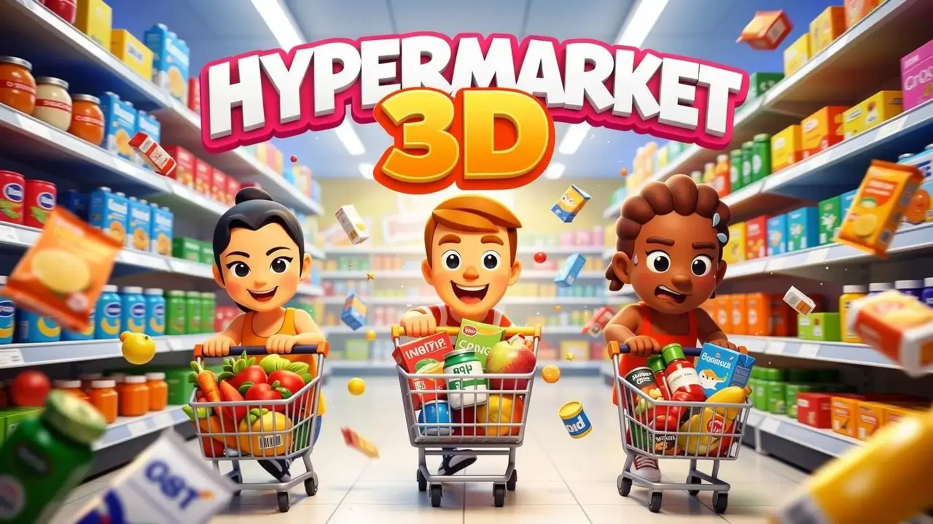 Hypermarket 3D - 零售大亨养成记：沉浸式3D超市模拟，服务顾客，称霸市场！ 游戏