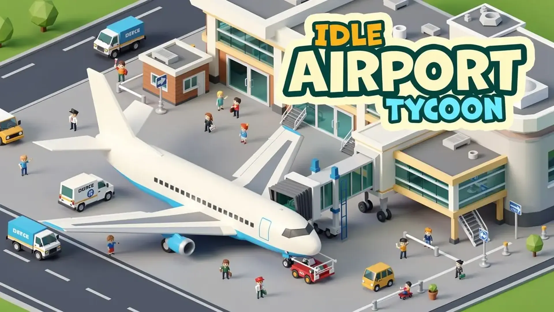 Idle Airport Tycoon - Gestión Aeroportuaria Idle Construye juego