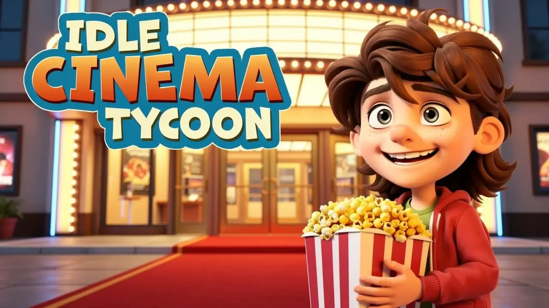 Idle Cinema Tycoon - Gestión cines inactiva juego