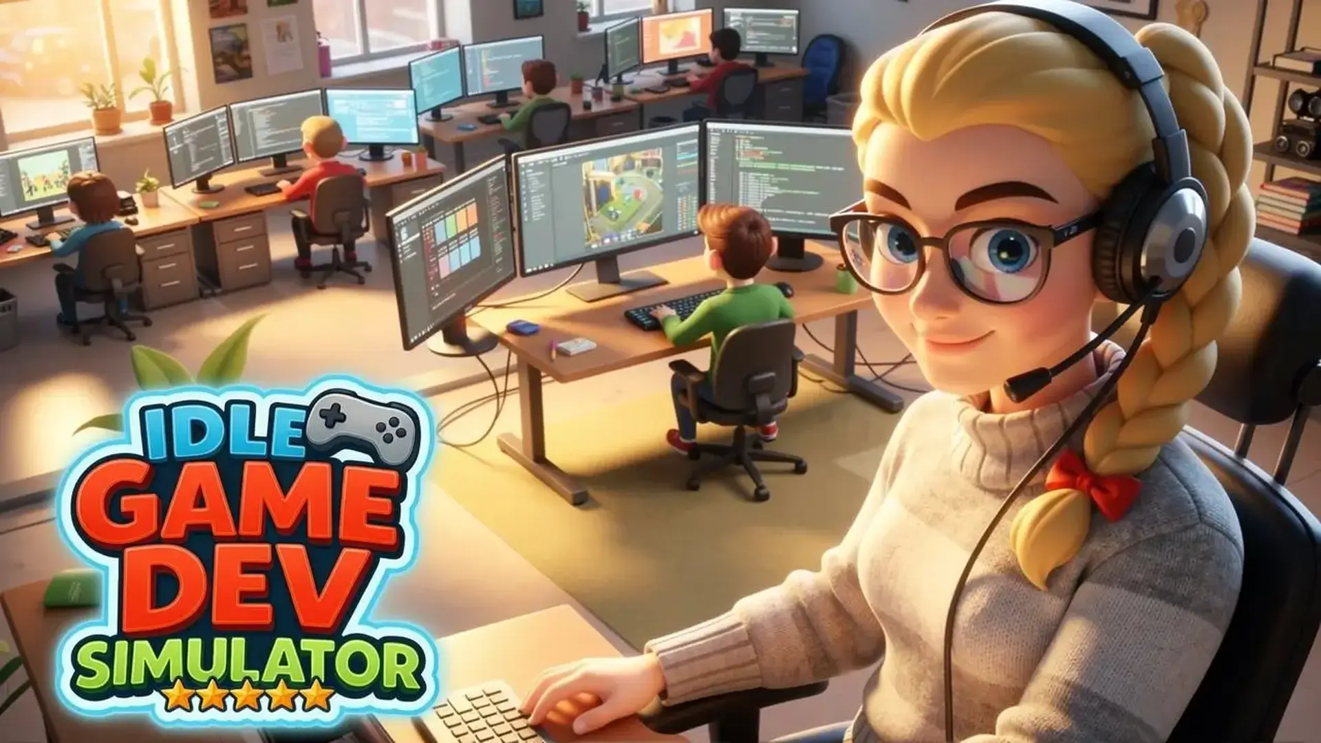 Idle Game Dev Simulator - Gestiona tu estudio juego