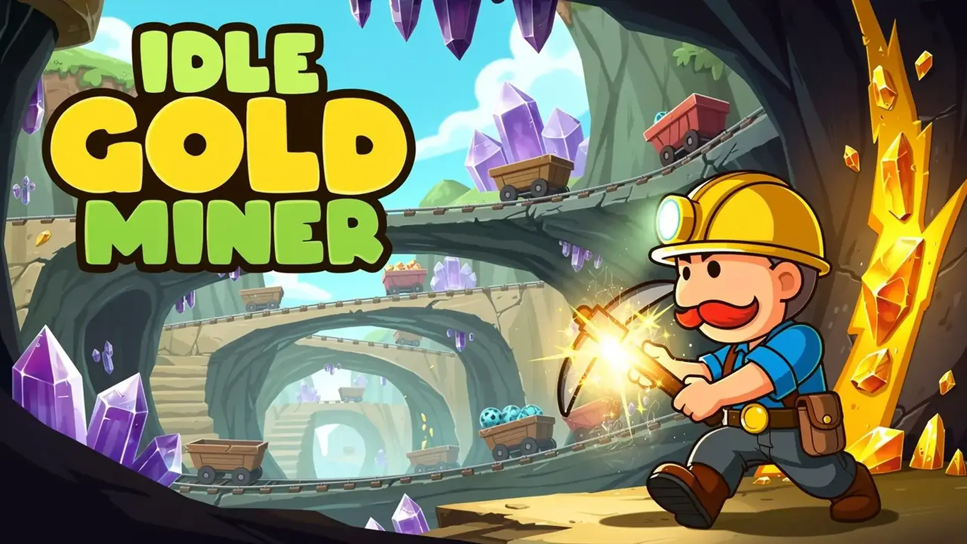 Idle Gold Miner - Simulador minería idle juego