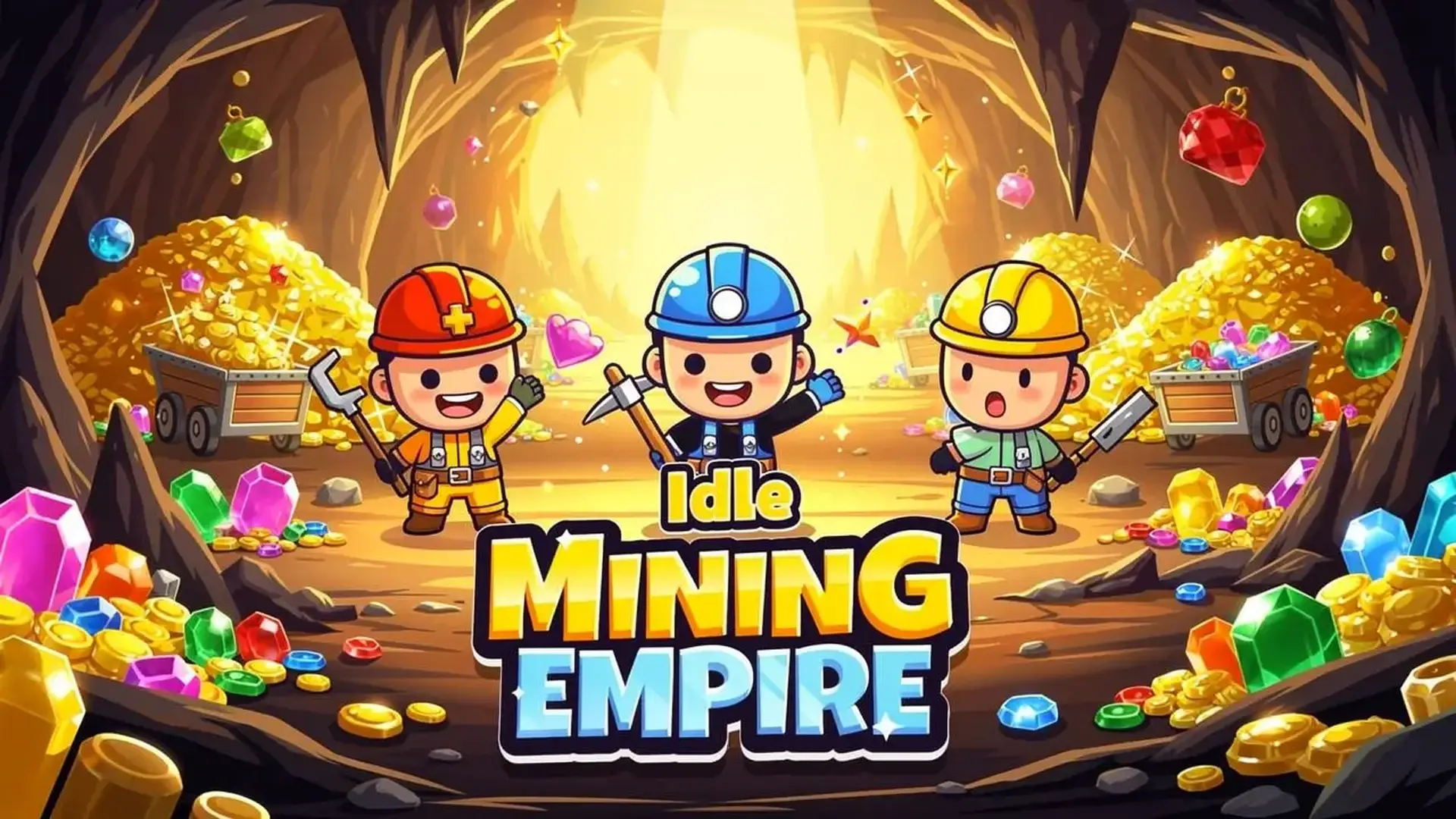 Idle Mining Empire - 放置模拟经营：通过自动化矿井与招募职业经理，从零开始打造全球领先的黄金采矿帝国，体验极致挂机致富的乐趣。 游戏