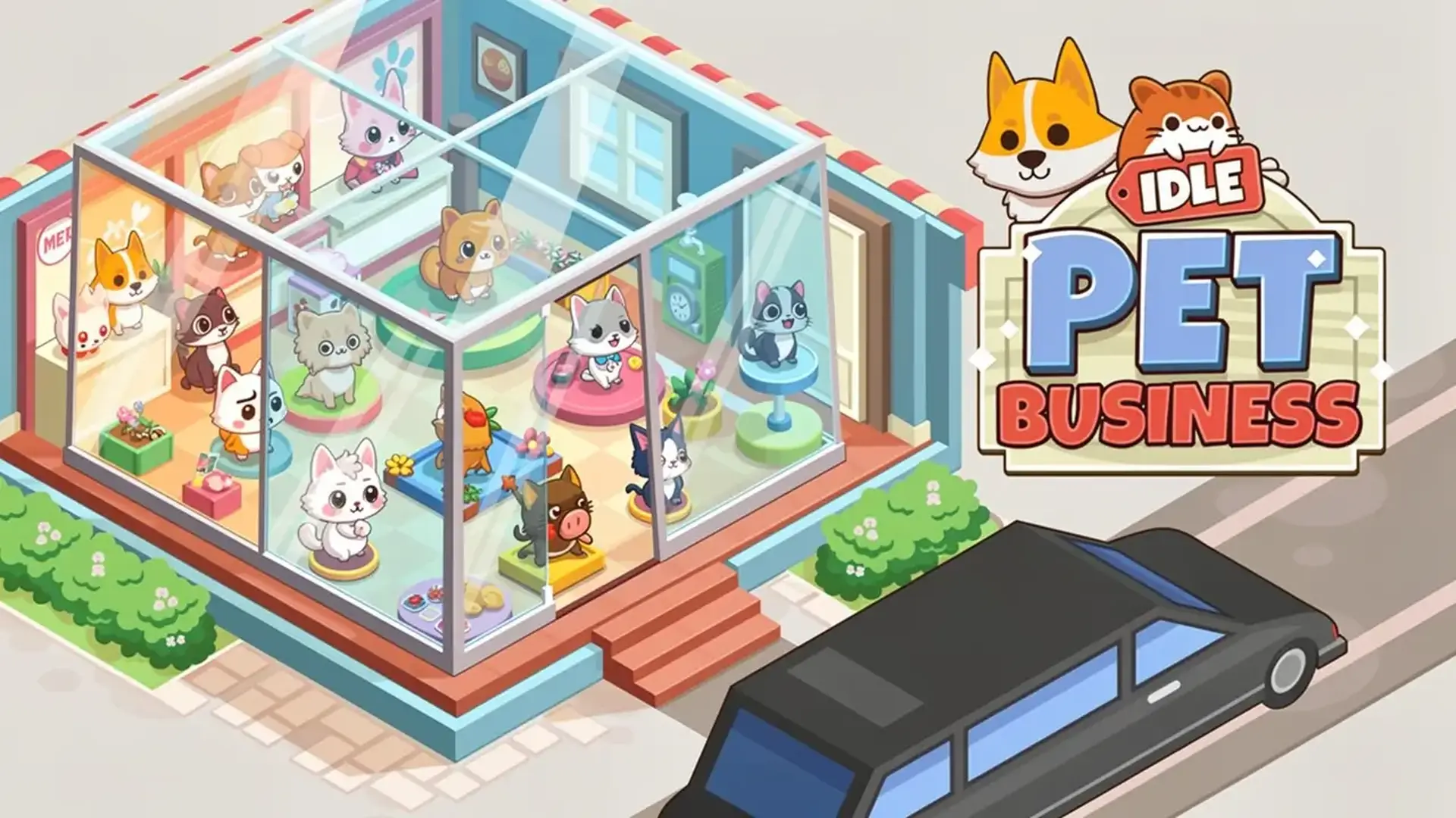 Idle Pet Business - Tycoon Mascotas juego