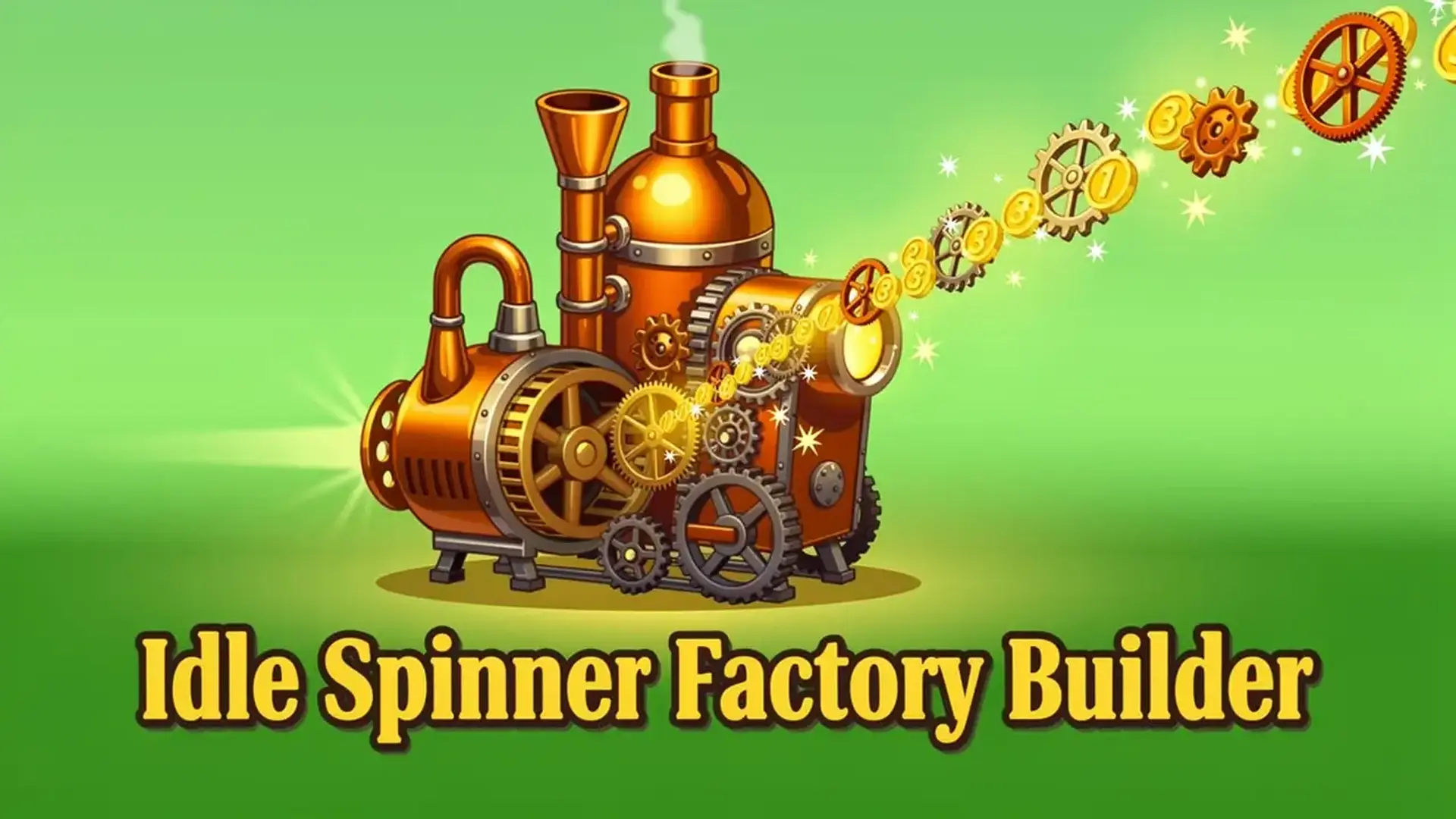 Idle Spinner Factory Builder - 蒸汽朋克放置工厂模拟：自动化生产线，打造独一无二的工业帝国！ 游戏