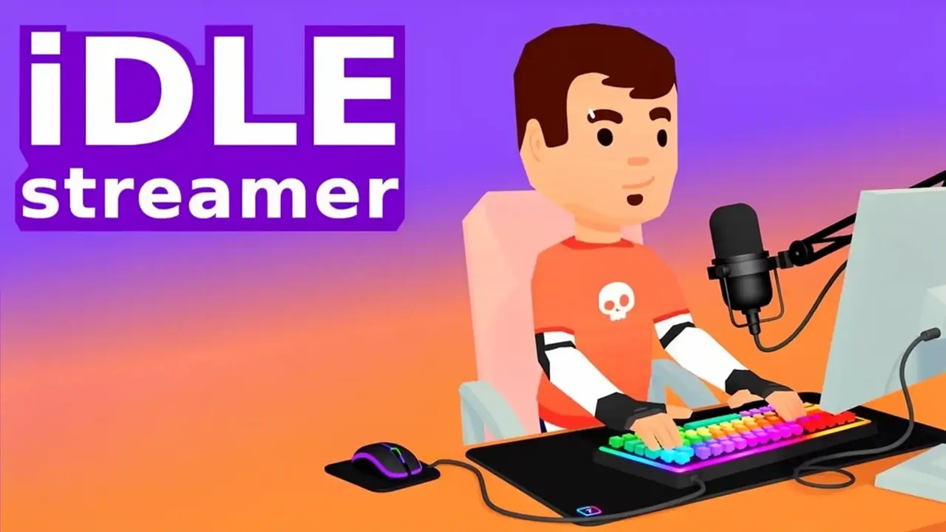 Idle Streamer - Simulador Streamer Famoso ¡Crea juego