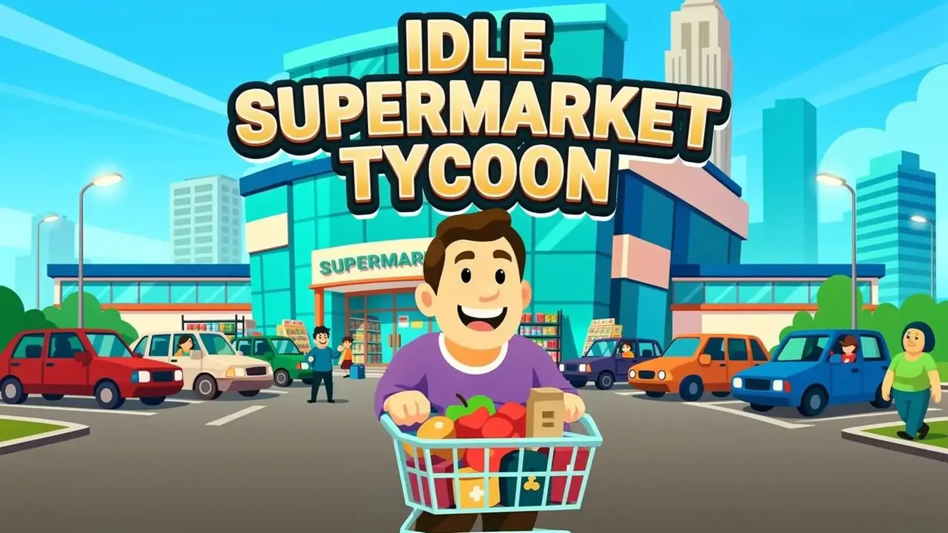 Idle Supermarket Tycoon - 放置商业大亨模拟：无需下载，免费在线！策略经营超市，自动化赚取巨额财富，打造你的商业帝国！ 游戏