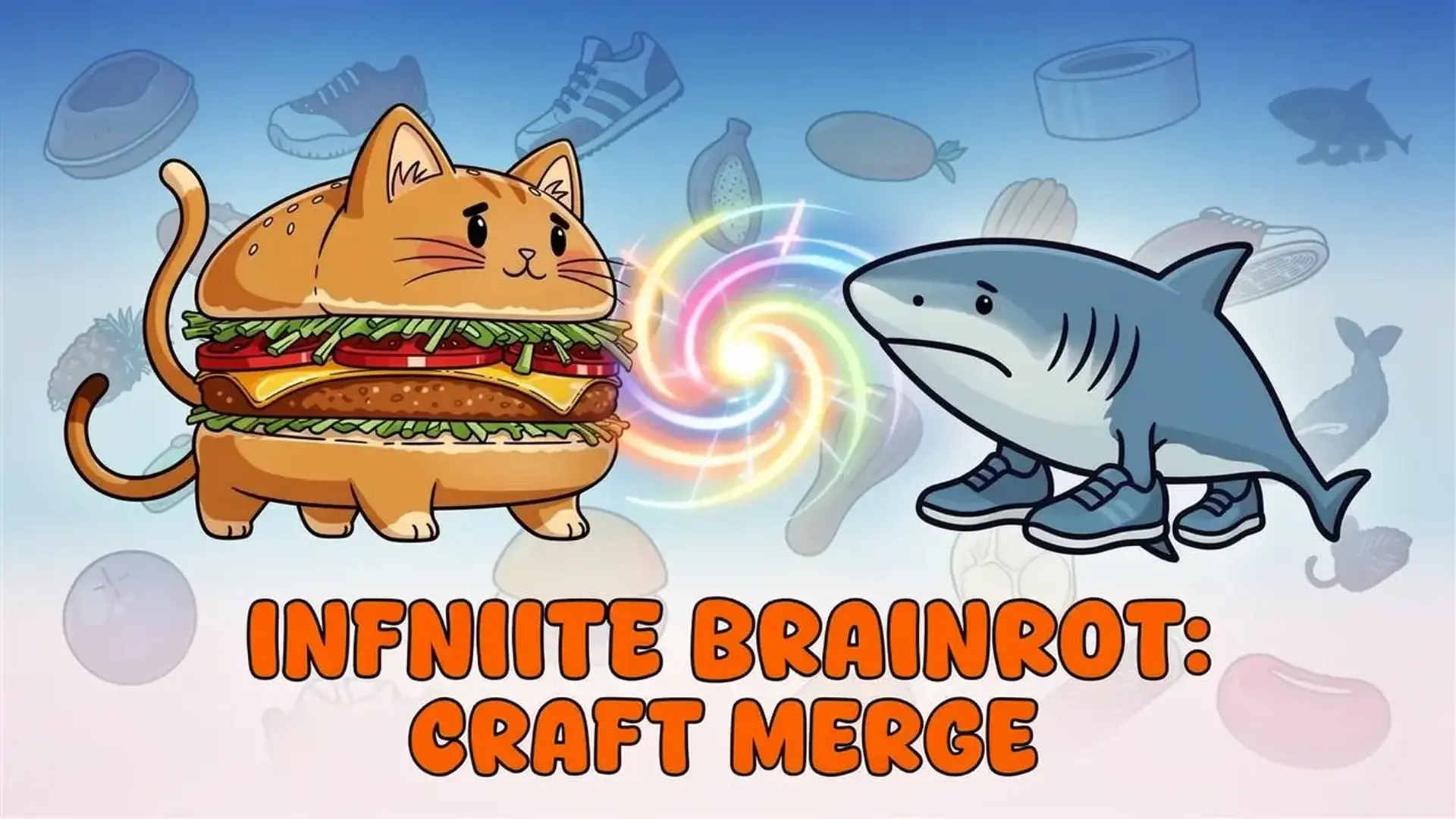 Infinite Brainrot: Craft Merge - 休闲益智：合成数百种抽象动物，尽情释放你的互联网脑洞！ 游戏