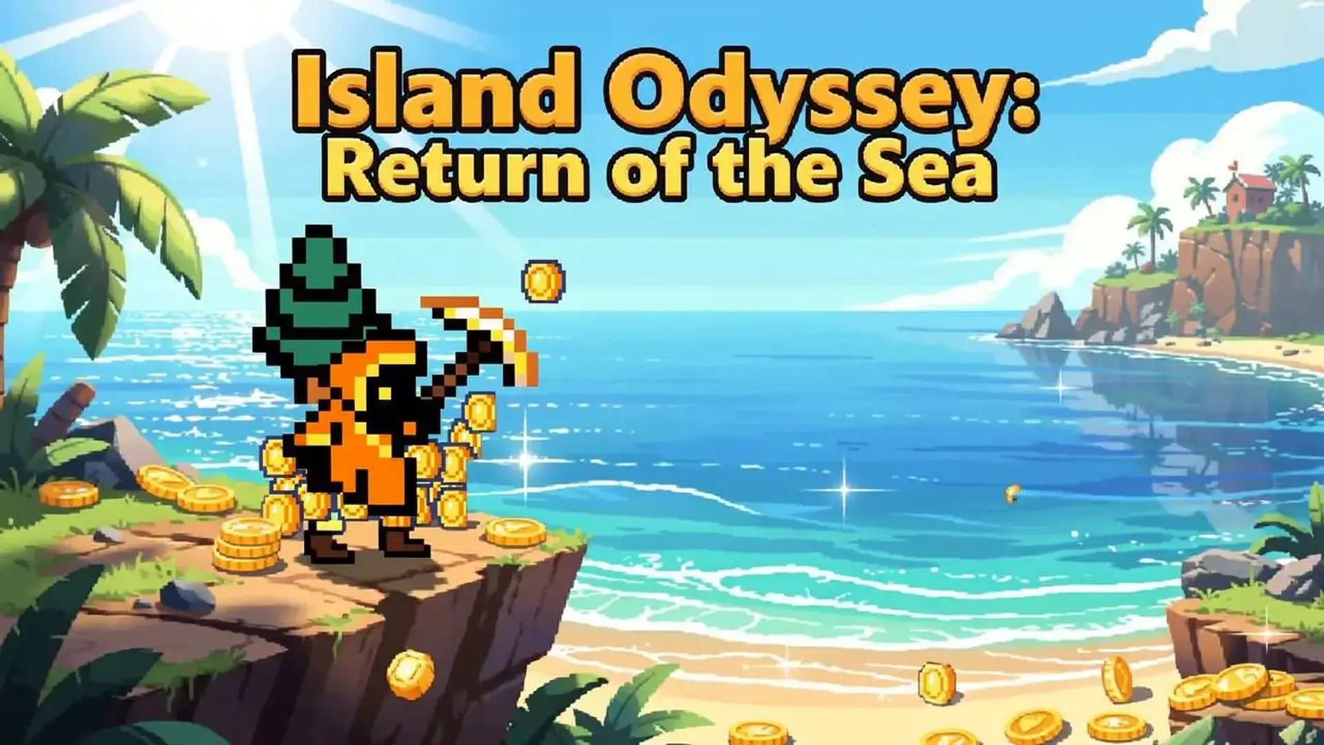 Island Odyssey: Return of the Sea - RPG Idle Píxel Art juego