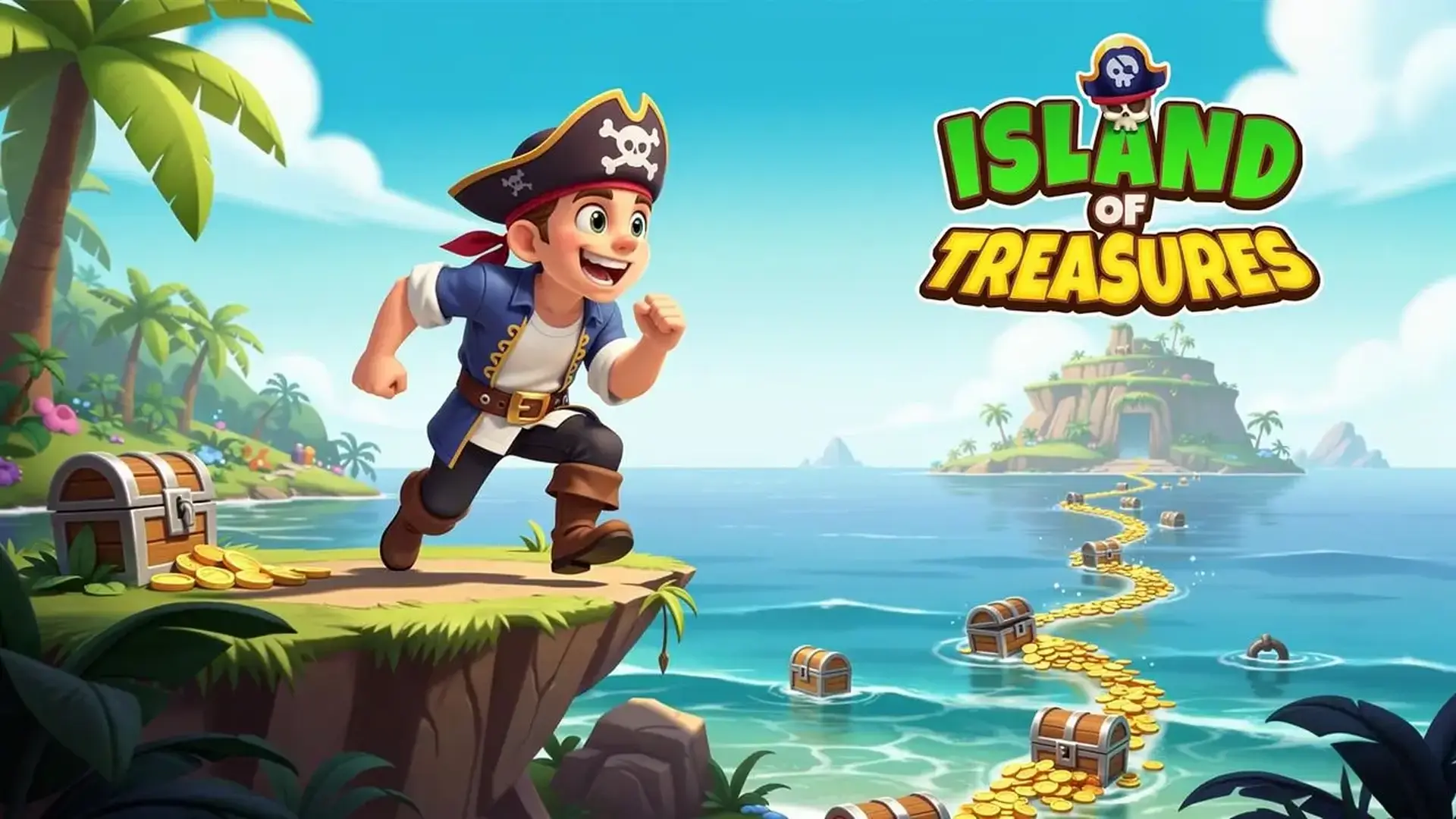Island of Treasures - Runner infinito piratas juego