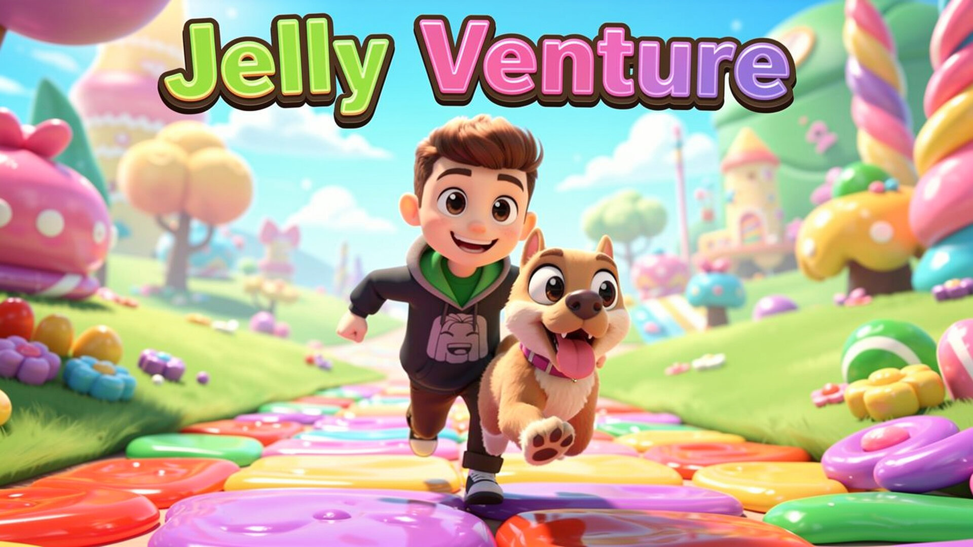Jelly Venture - Plataformas física juego