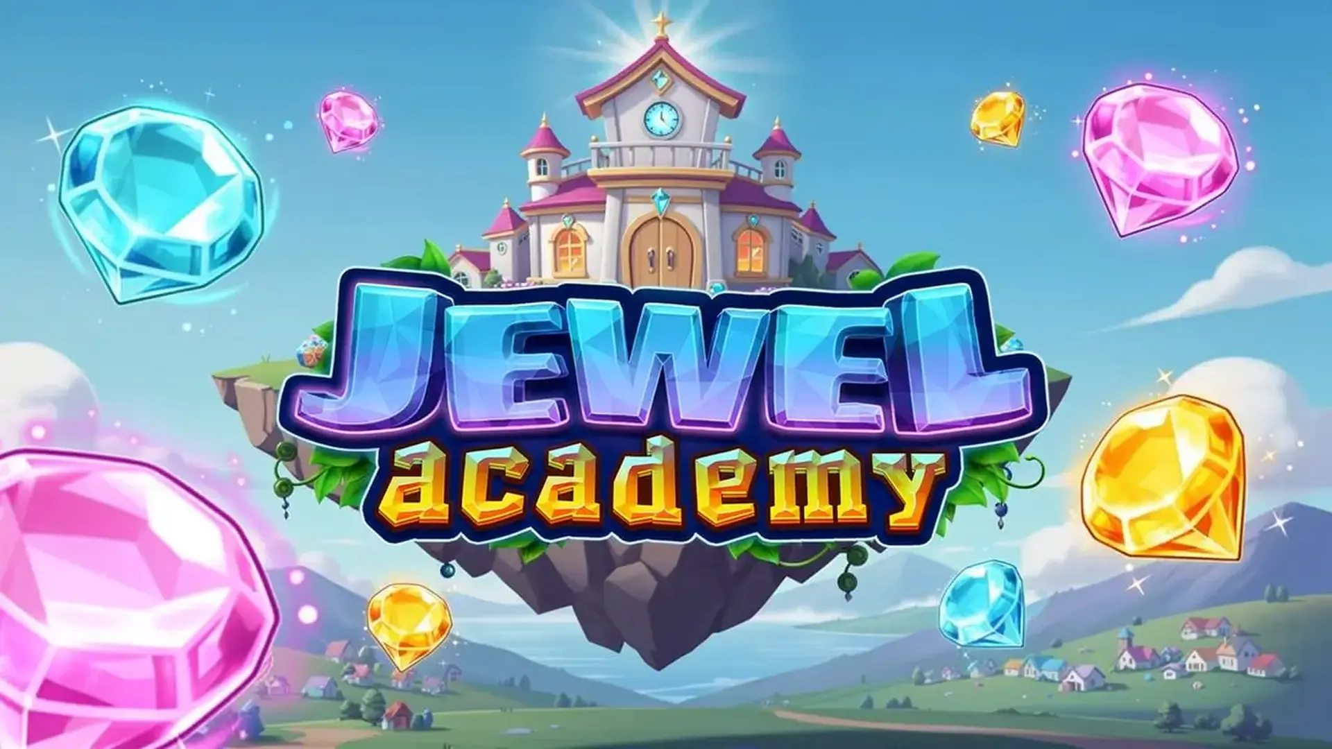 Jewel Academy - Puzzle Match-3 viciante com jogo