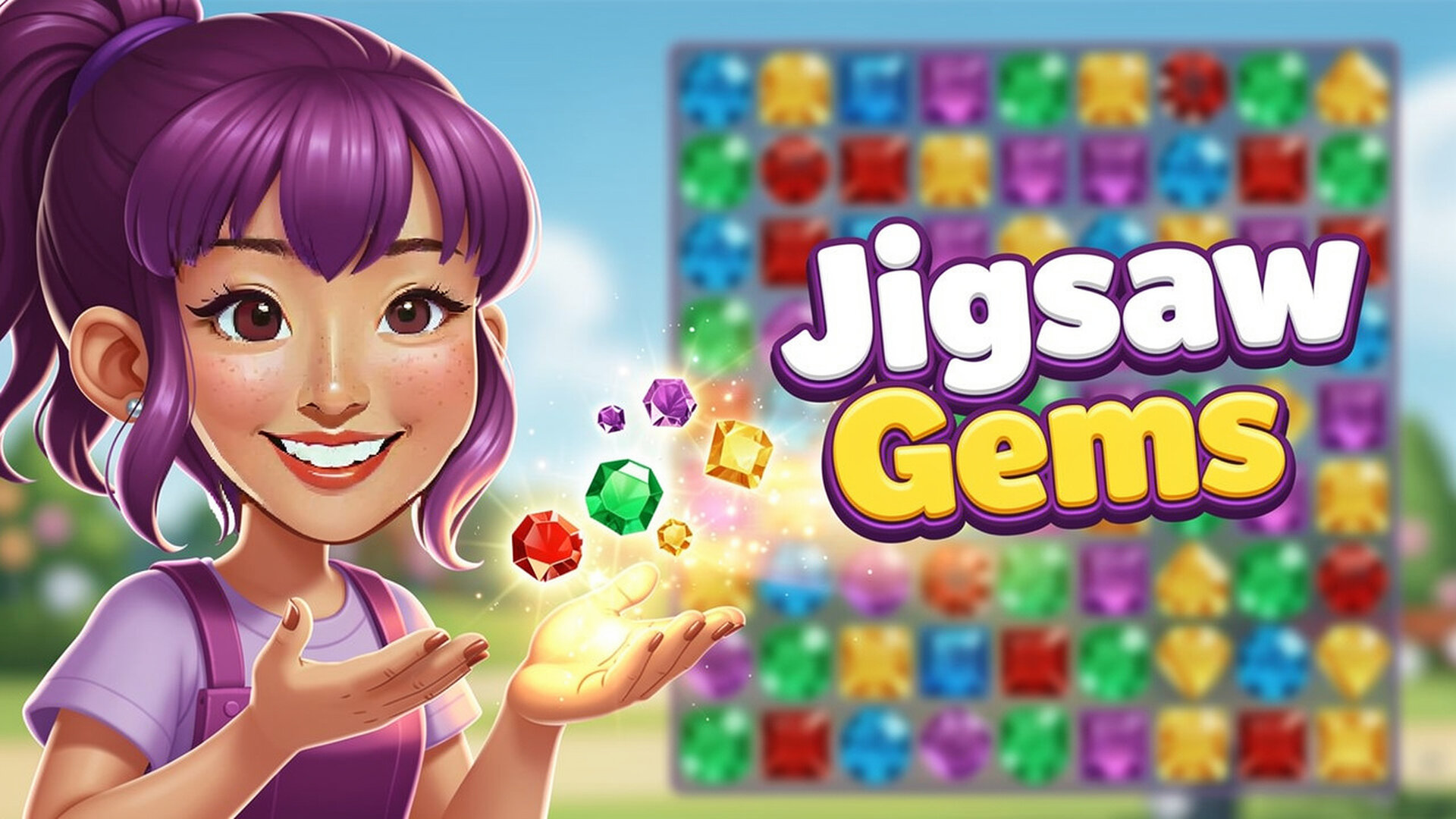 Jigsaw Gems - Puzzles precisión juego