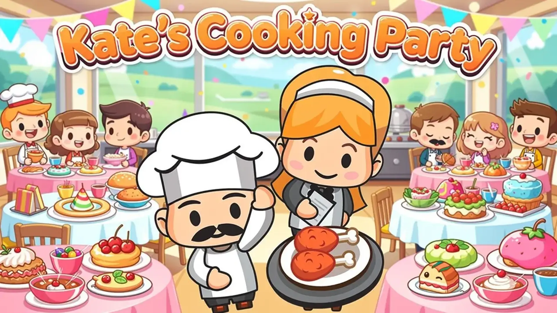 Kate's Cooking Party - 沉浸式模拟经营餐厅，从制作精致菜肴到升级豪华菜单，挑战你的时间管理极限，成就顶级大厨之路。 游戏
