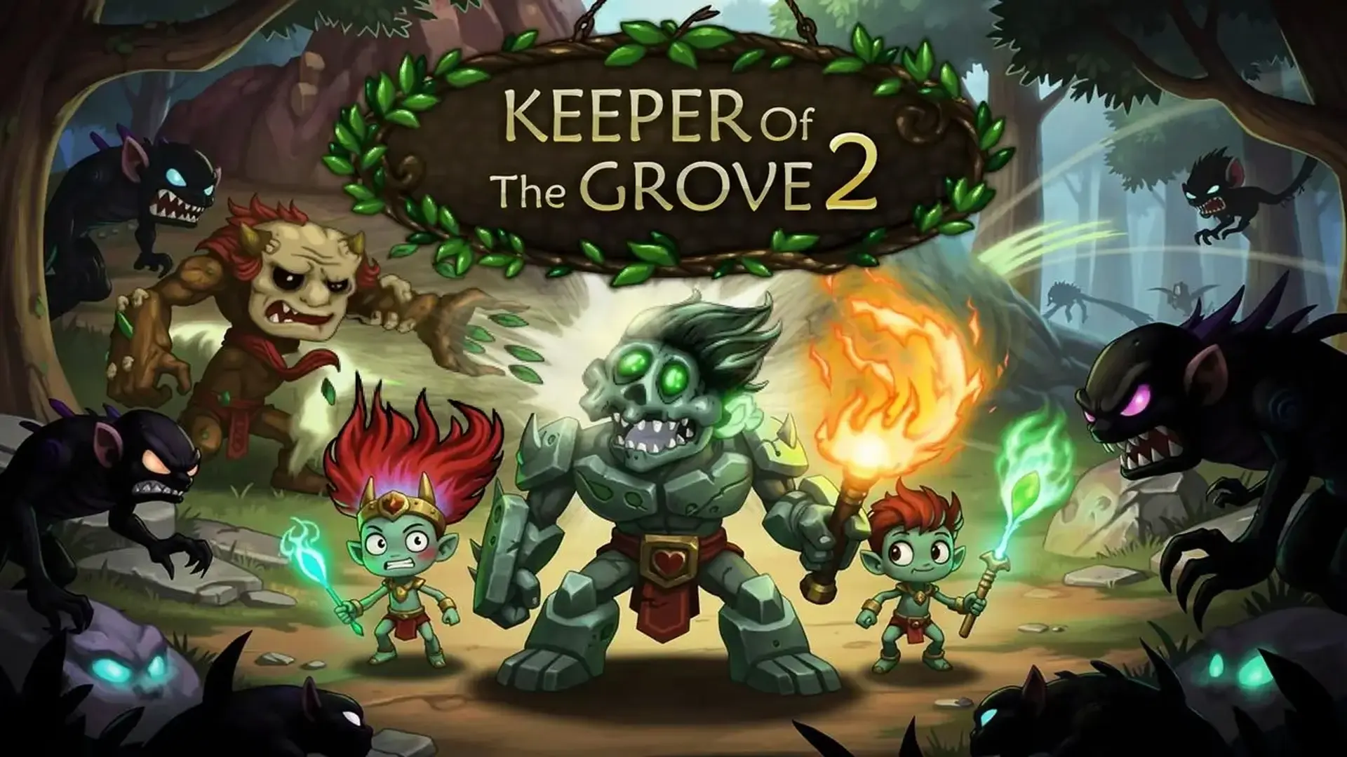 Keeper of the Grove 2 - Defensa Torres elemental juego