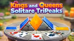 Kings and Queens Solitaire TriPeaks - Jugar en línea