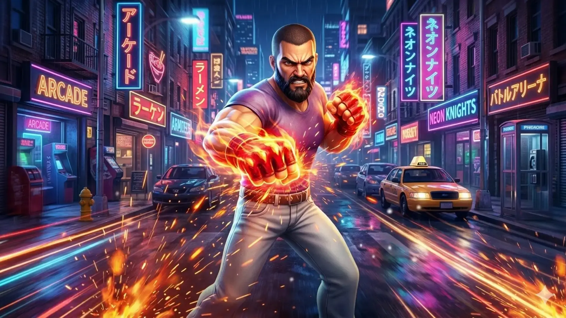 Knockout Legends: Battle Streets - لعبة أكشن قتالي شرس