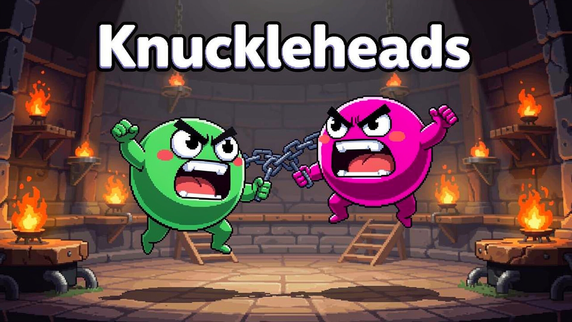Knuckleheads - لعبة قتال آركيد كلاسيكي