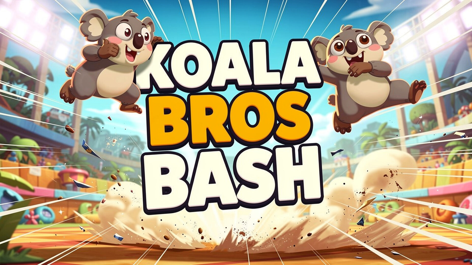Koala Bros Bash - لعبة مغامرة أركيد مشوقة