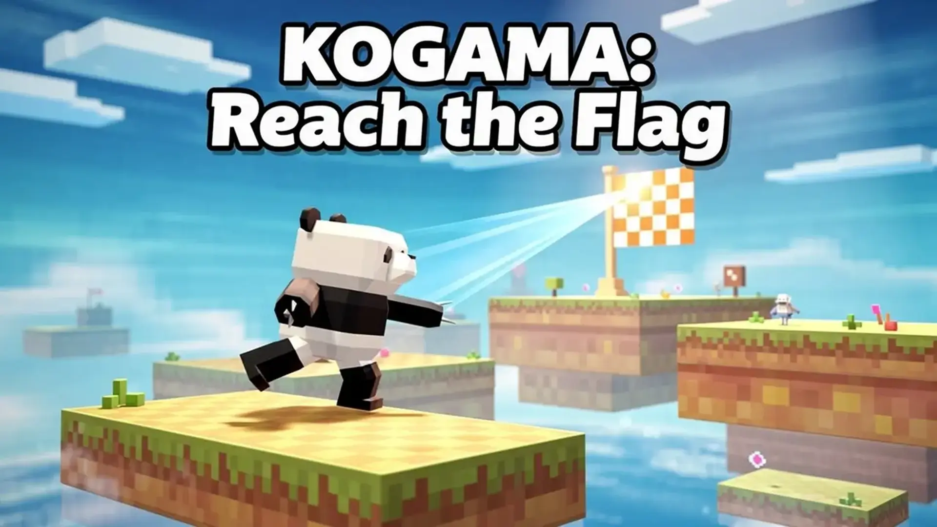 KOGAMA: Reach the Flag - master parkour challenges game