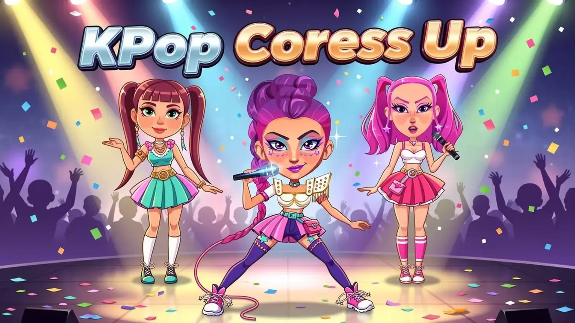 KPop Concert Dress Up - K-Pop Fashionista Spiel