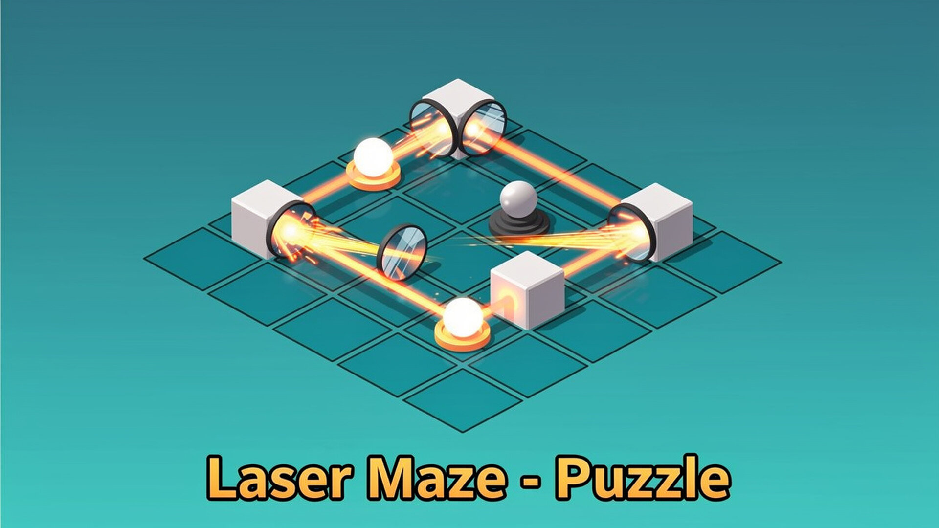 Laser Maze: Puzzle - Puzzle Lógica Use espelhos jogo