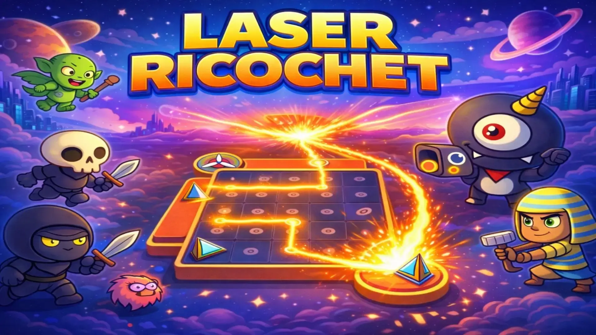Laser Ricochet - Puzles Física y Estrategia juego