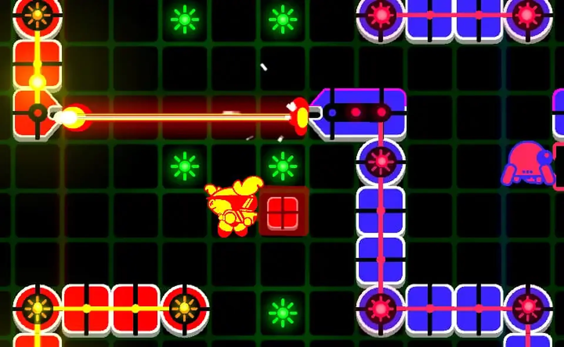LazerGrrl - 霓虹策略PvP竞技 部署激光，在线对决，智取制胜！ 游戏