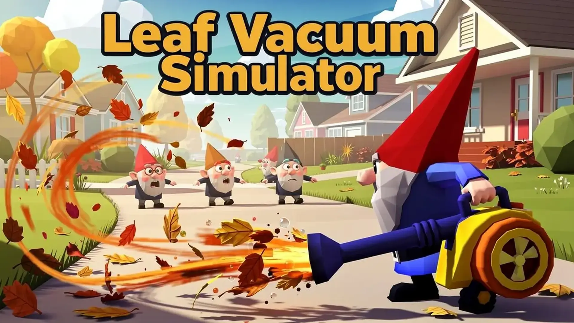 Leaf Vacuum Simulator - 终极放置模拟冒险 自动化收集、工具升级，揭秘落叶世界，轻松解压！ 游戏