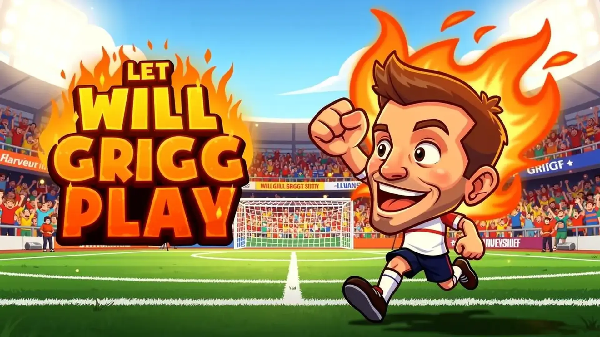 Let Will Grigg Play - Fútbol Arcade Cabezones juego