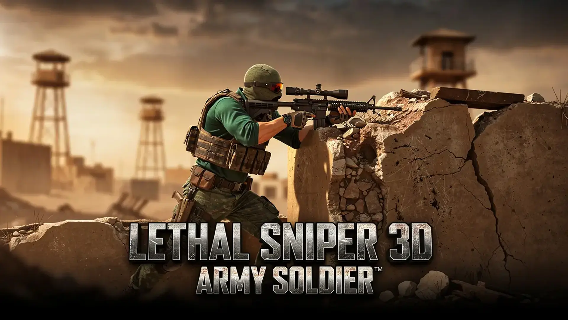 Lethal Sniper 3D: Army Soldier - لعبة قناص تكتيكي 3D