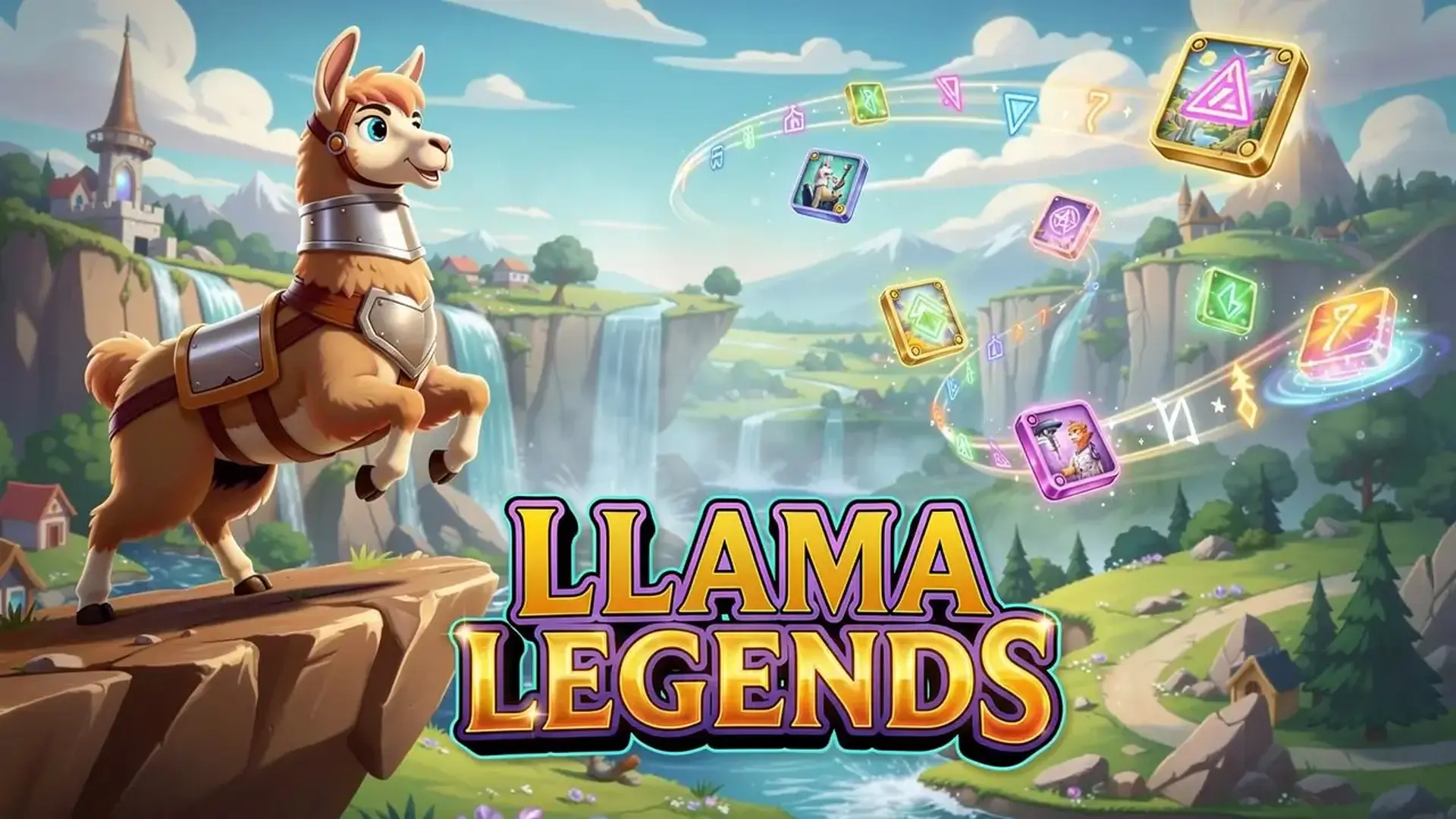 Llama Legends - 统领AI羊驼神兽，策略竞技称霸战场，释放专属技能碾压对手。 游戏