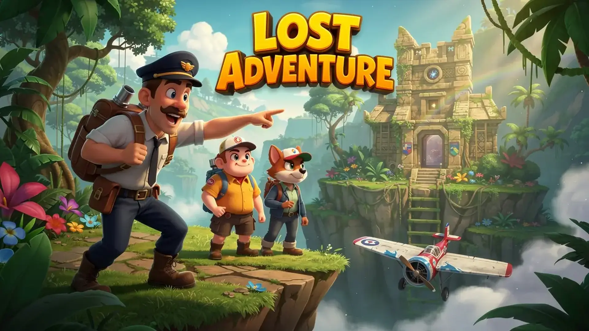 Lost Adventure - strategize survival after crash game