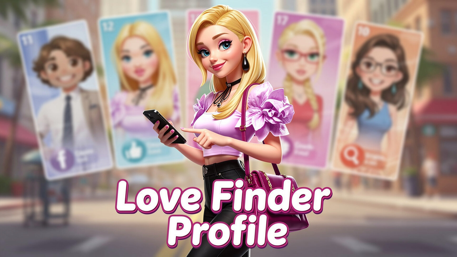 Love Finder Profile - Simulador citas y moda juego