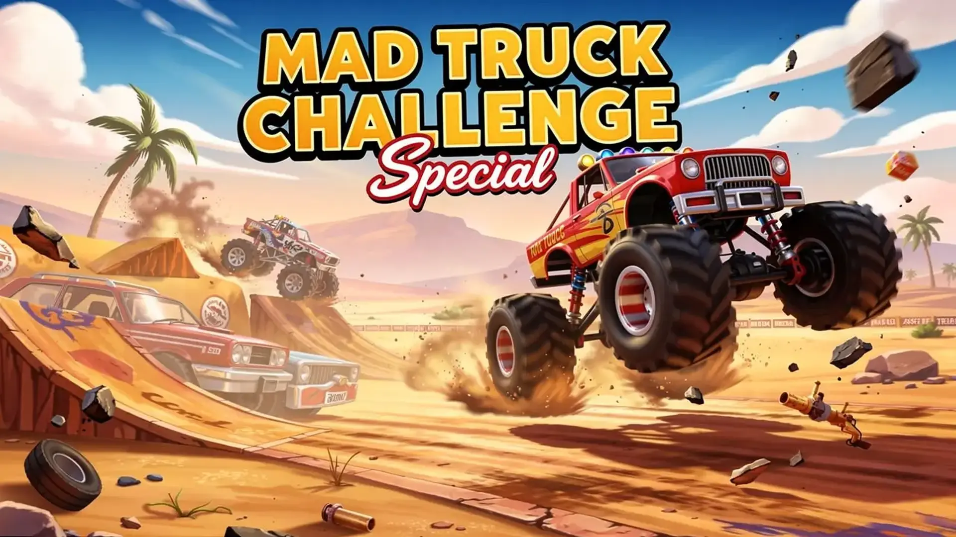 Mad Truck Challenge Special - Combate Monster Trucks juego