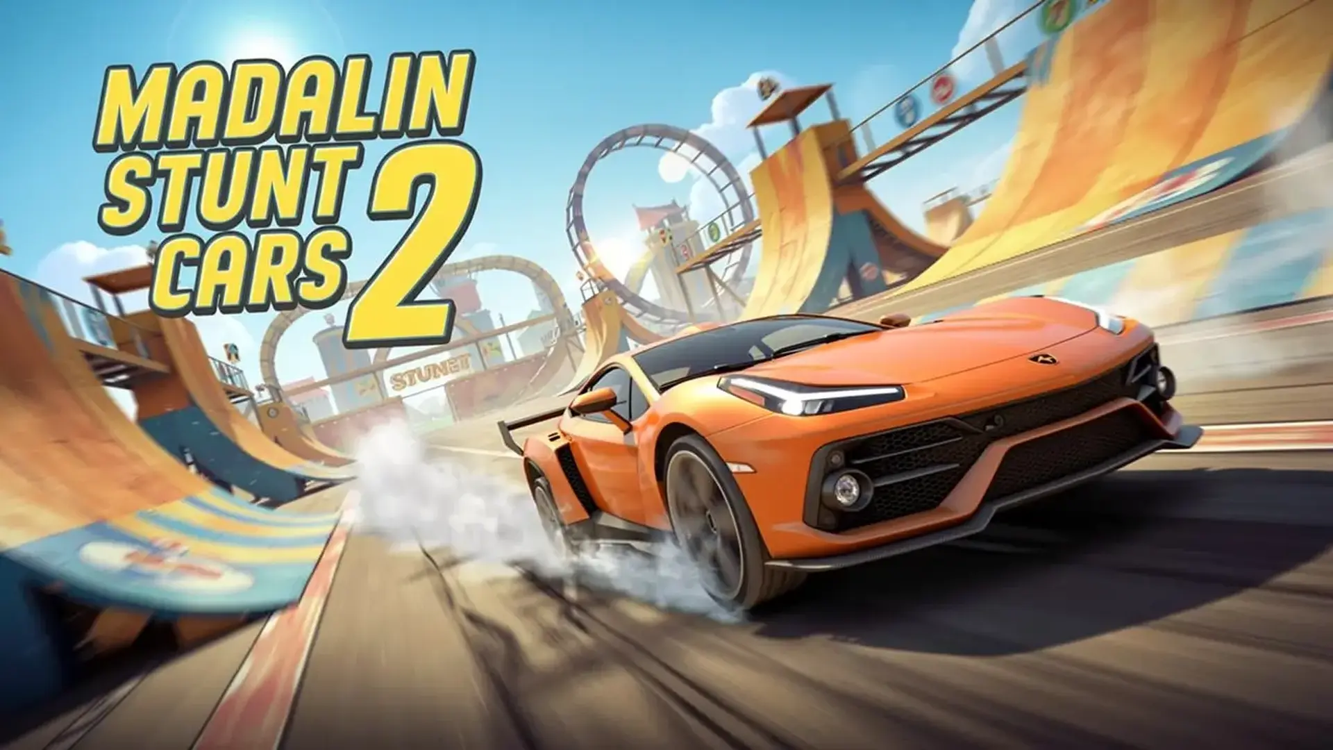 Madalin Stunt Cars 2 - スーパーカーで大迫力スタント！ダウンロード不要、無料のオンラインカーアクションゲーム ゲーム