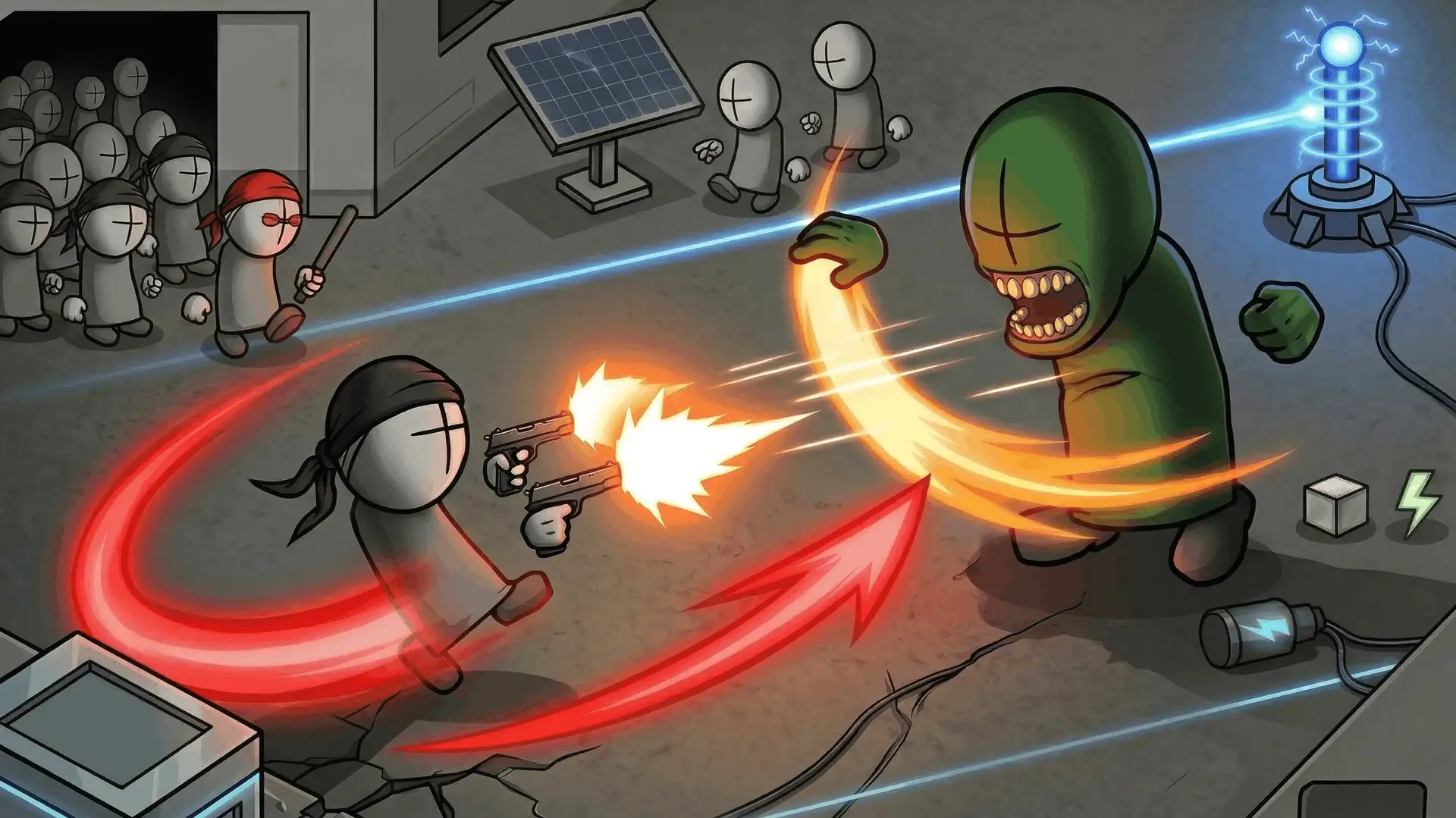 Madness Online - Shooter Zombi 2D Multijugador juego