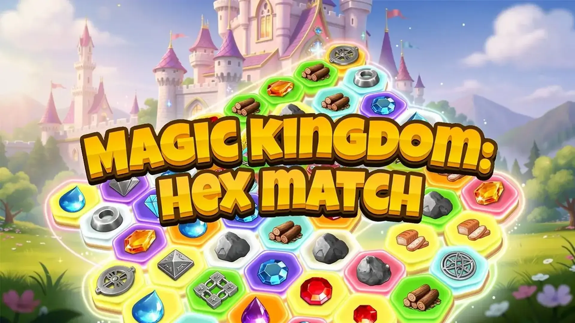 Magic Kingdom: Hex Match - Puzzle estrategia hexagonal ¡Crea juego